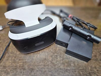 Лот: 16543133. Фото: 1. Шлем Playstation VR + камера v2... Аксессуары для игровых приставок, консолей, геймпады