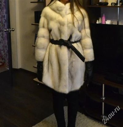 Лот: 2271148. Фото: 1. шубка (норка)светлая. Верхняя одежда