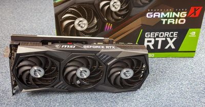 Лот: 17092297. Фото: 1. MSI RTX 3080 Gaming X Trio. Видеокарты