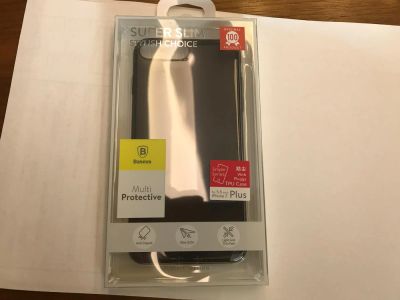 Лот: 9651263. Фото: 1. Тонкий чехол для Iphone 7 plus... Чехлы, бамперы