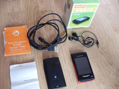 Лот: 1892754. Фото: 1. SonyEricsson W150i /Yendo Red... Кнопочные мобильные телефоны