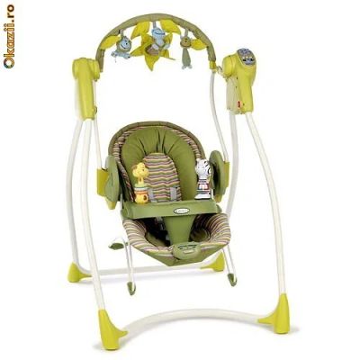 Лот: 3141359. Фото: 1. Graco Электрокачели SWING N' BOUNCE... Ходунки, прыгунки, качели