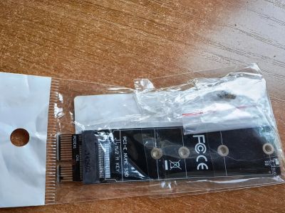 Лот: 25334723. Фото: 1. Адаптер PCI-E 3.0/4.0 к M.2 NVMe... Шлейфы, кабели, переходники
