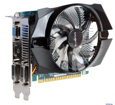 Лот: 3979440. Фото: 1. Видеокарта Gigabyte GV-N650OC-1GI... Видеокарты