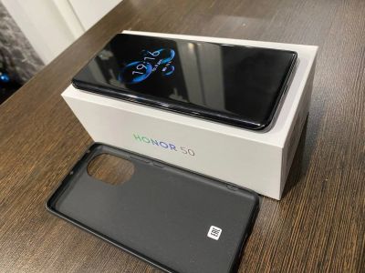 Лот: 18370735. Фото: 1. Honor 50 8/128GB, Midnight Black. Смартфоны
