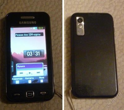 Лот: 2593462. Фото: 1. samsung GT _ S 5230 black. Кнопочные мобильные телефоны