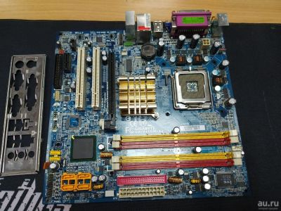 Лот: 16419434. Фото: 1. Материнская плата 775 Gigabyte... Материнские платы