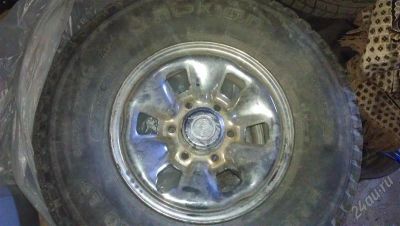 Лот: 2620416. Фото: 1. колеса TOYOTA SURF 3 штуки!!!. Шины на дисках