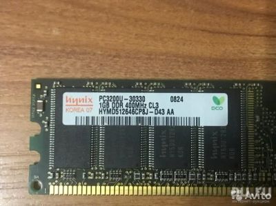 Лот: 15924456. Фото: 1. Оперативная память Hynix 1Gb DDR... Оперативная память