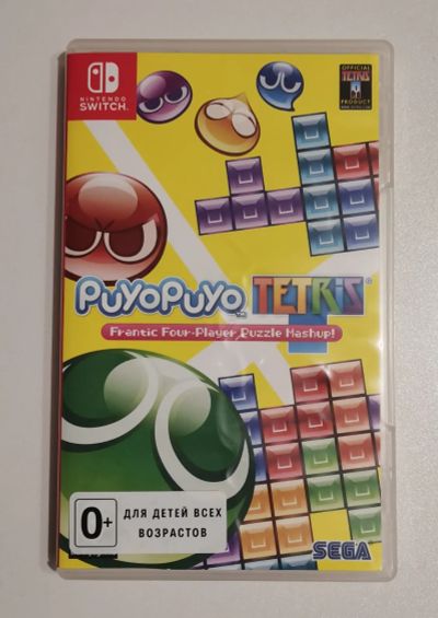 Лот: 25793527. Фото: 1. Puyo Puyo Tetris, Картридж Nintendo... Игры для консолей