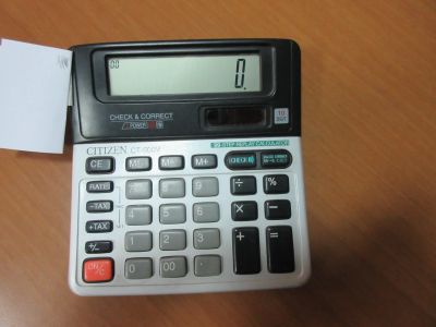 Лот: 12020235. Фото: 1. Калькулятор Citizen CT-500V. Калькуляторы