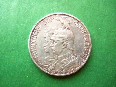 Лот: 19846745. Фото: 1. Пруссия 2 марки 1901 г. 200 лет... Германия и Австрия