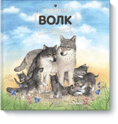 Лот: 24461464. Фото: 1. Животные в природе. Волк. Художественная для детей