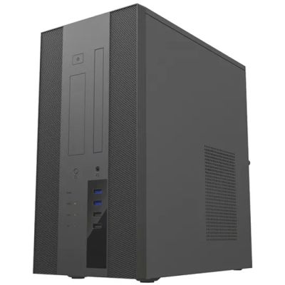 Лот: 24946908. Фото: 1. Корпус mATX 230w PowerMan EK303BK... Корпуса, блоки питания