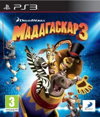Лот: 3547643. Фото: 1. Диск Playstation 3 PS3 Мадагаскар... Игры для консолей