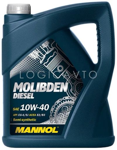 Лот: 9042043. Фото: 1. Mannol Molibden Diesel, 10W-40... Масла, жидкости