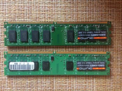 Лот: 18441933. Фото: 1. Оперативная память QUMO 4Gb DDR2... Оперативная память