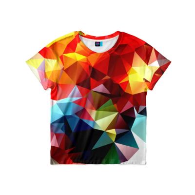 Лот: 10820541. Фото: 1. Детская футболка 3D "Polygon... Футболки, поло, топы, лонгсливы