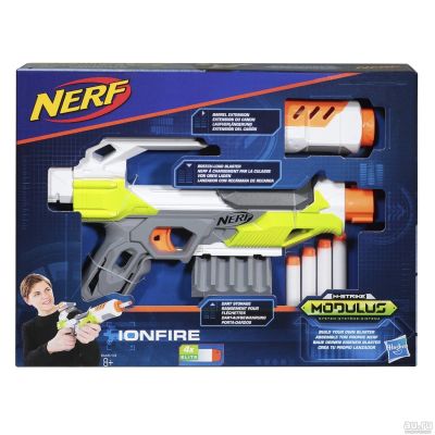 Лот: 17002688. Фото: 1. Бластер Nerf Modulus IonFire Новый. Военная тема