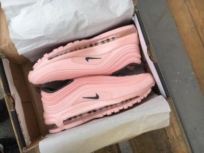Лот: 11679148. Фото: 1. Кроссовки Nike Air Max 97 розовые. Кеды, кроссовки, слипоны