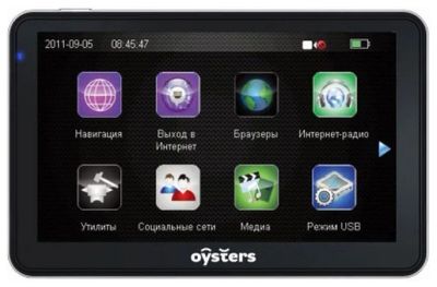 Лот: 3381141. Фото: 1. Oysters Chrom 6000 3G: GPS Навигатор... GPS-навигаторы