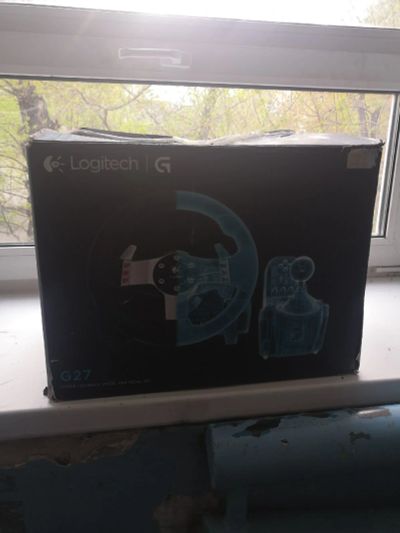 Лот: 19014336. Фото: 1. Logitech G27 + Шифтер. Рули, джойстики