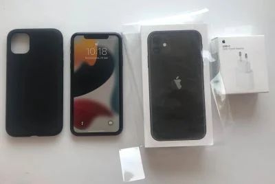 Лот: 19172467. Фото: 1. Apple iPhone 11 64 гб чёрный почти... Смартфоны