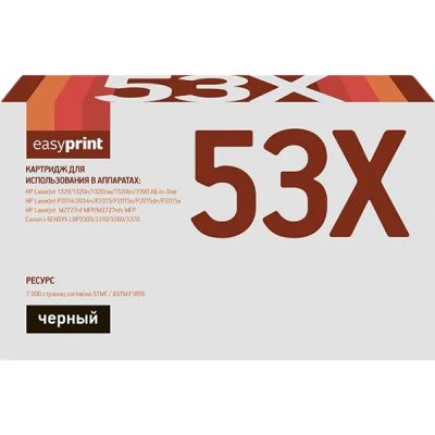 Лот: 24489020. Фото: 1. Картридж EasyPrint LH-53X U/HP... Картриджи, расходные материалы