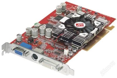 Лот: 757123. Фото: 1. Видеокарта ATI Radeon 9600 xt. Видеокарты