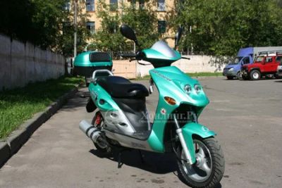 Лот: 7806231. Фото: 1. Правый поворотник к скутеру HL50QT. Запчасти