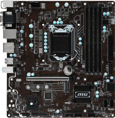 Лот: 13009814. Фото: 1. Msi B250M PRO-VDH. Материнские платы
