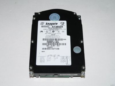 Лот: 18089226. Фото: 1. IDE 851Mb Seagate ST3850A Ретро. Жёсткие диски (HDD)