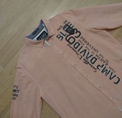 Лот: 23295361. Фото: 1. Рубашка мужская CAMP DAVID. Другое (спортивная одежда)