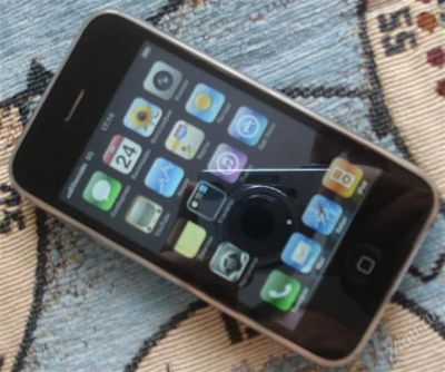Лот: 1039219. Фото: 1. apple iphone 3g 8gb ртс black... Смартфоны