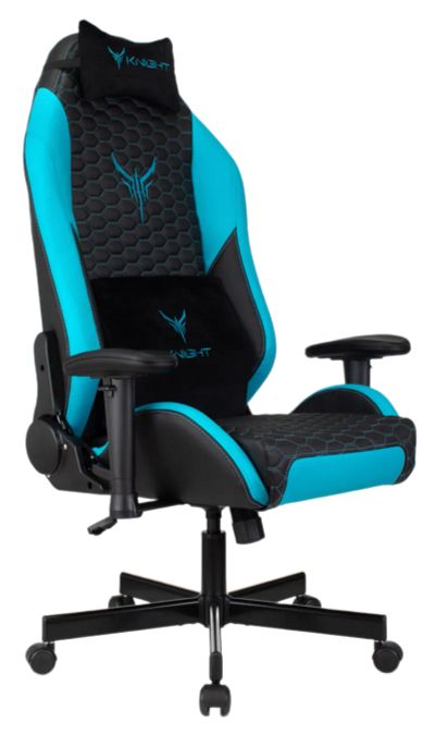 Лот: 20834137. Фото: 1. Кресло игровое Knight Neon черный... Стулья и кресла офисные