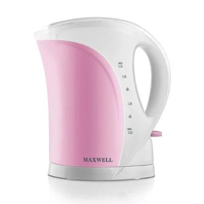 Лот: 3755313. Фото: 1. Чайник Maxwell 1021MW(PK). Чайники, кофемашины, кулеры