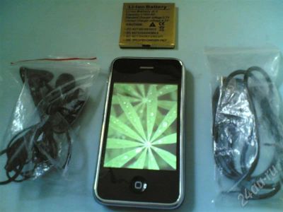 Лот: 360226. Фото: 1. Iphone 3G.32GB Новый!. Смартфоны