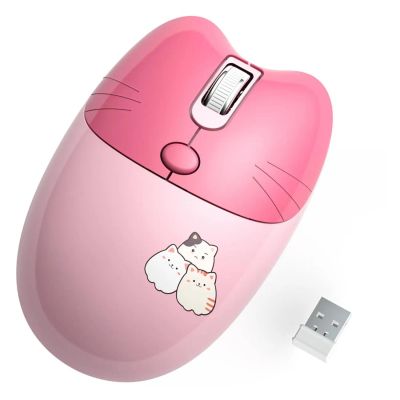 Лот: 25670048. Фото: 1. Мышь MOFii M3AG Pink. Клавиатуры и мыши