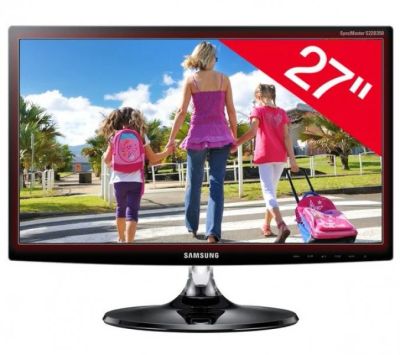 Лот: 4868577. Фото: 1. Монитор Samsung 27" с hdmi и VGA... ЖК-мониторы