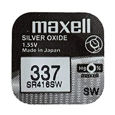 Лот: 22979538. Фото: 1. Эл/пит SR-416sw (337) Maxell 16360. Батарейки, аккумуляторы, элементы питания