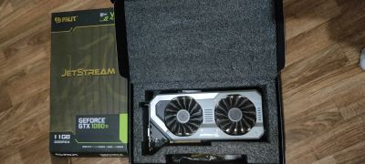 Лот: 20837897. Фото: 1. Видеокарта Palit gtx 1080 ti JetStream... Видеокарты