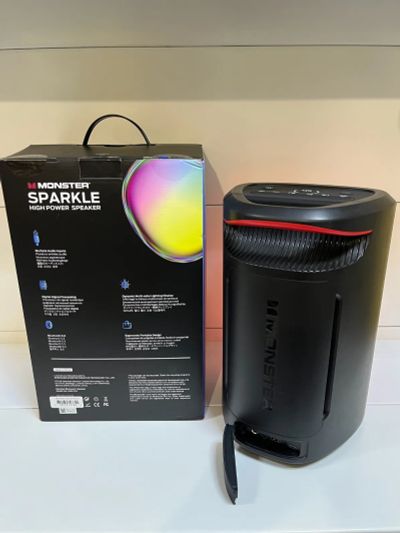 Лот: 25320469. Фото: 1. Bluetooth-колонка Monster Sparkle... Портативные, беспроводные колонки