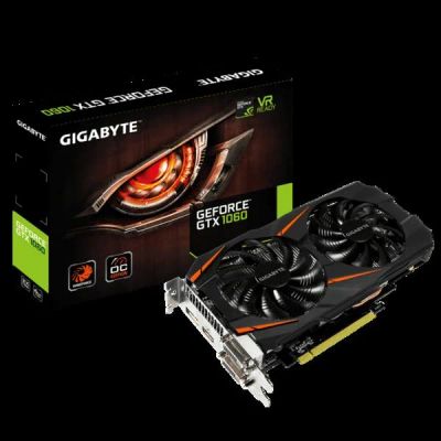 Лот: 10005063. Фото: 1. Gigabyte GeForce® GTX 1060 Windforce... Видеокарты