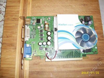 Лот: 467257. Фото: 1. Видюшка WinFast GF7600GS 256 DDR2. Видеокарты