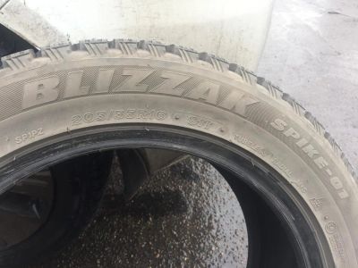 Лот: 10342737. Фото: 1. 205/55 R16 "Bridgestone Blizzak... Шины