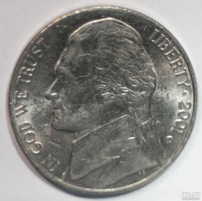 Лот: 3616650. Фото: 1. 5 центов 2001 год. США. D. Америка
