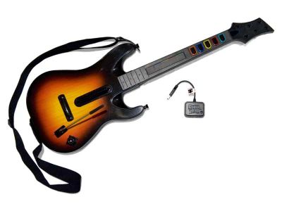 Лот: 3881010. Фото: 1. Гитара Guitar Hero для PC или... Аксессуары для игровых приставок, консолей, геймпады