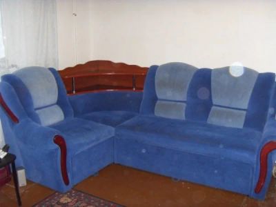 Лот: 4442558. Фото: 1. Срочно продам. Угловой диван и... Кресла, пуфы