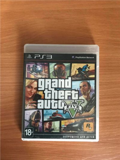 Лот: 11089984. Фото: 1. Grand Theft Auto V GTA 5 PS3. Игры для консолей