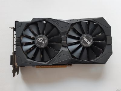 Лот: 13654739. Фото: 1. Видеокарта ASUS AMD Radeon RX... Видеокарты